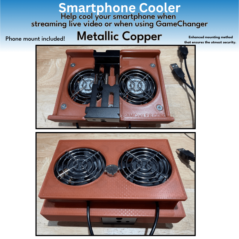 SmartPhone Cooler - Metallic Copper