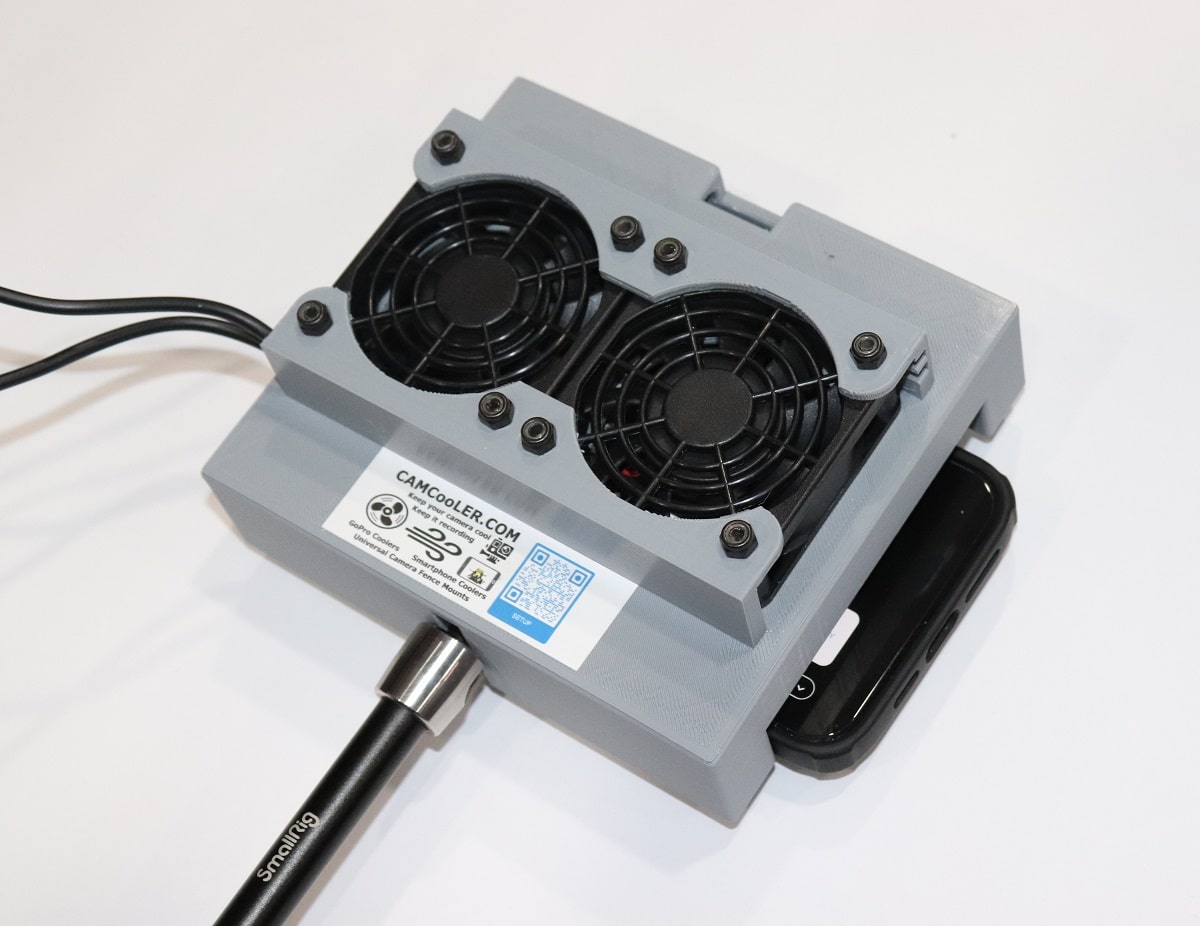 GoPro Fence Mount and Camera Cooling Systems!