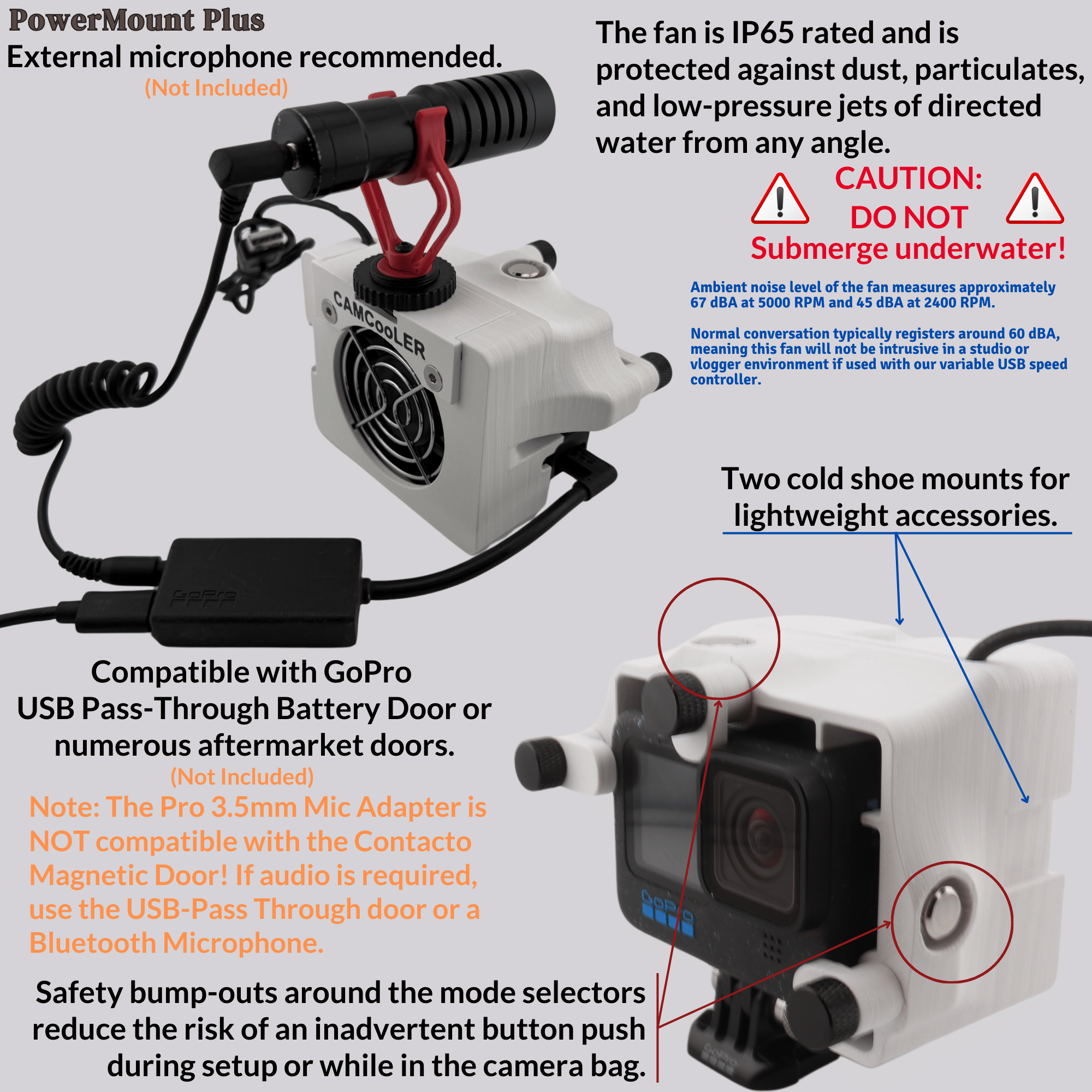 Amazon - 9Thirteen - PowerMount Plus – Variable Speed-ZKUFS-White - p4