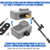 Articulating arm with 14’’ screws attaches directly to GoPro (800 × 600 px)