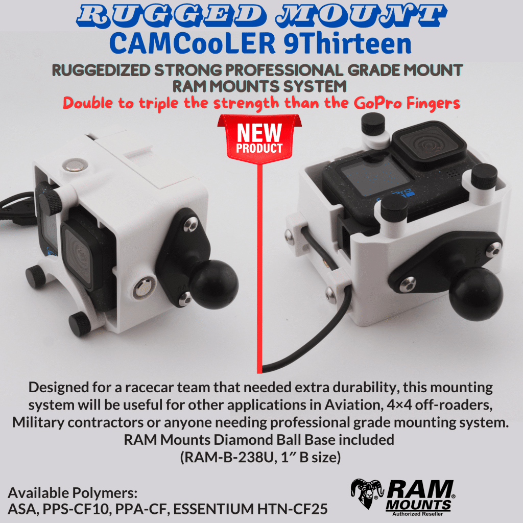 CAMCooLER Rugged Mount 9Thirteen - CAMCooLER®