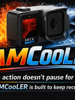 CAMCooLER M1X - Cooler for GoPro Mission 1, Mission 1 PRO, Mission 1 PRO ILS