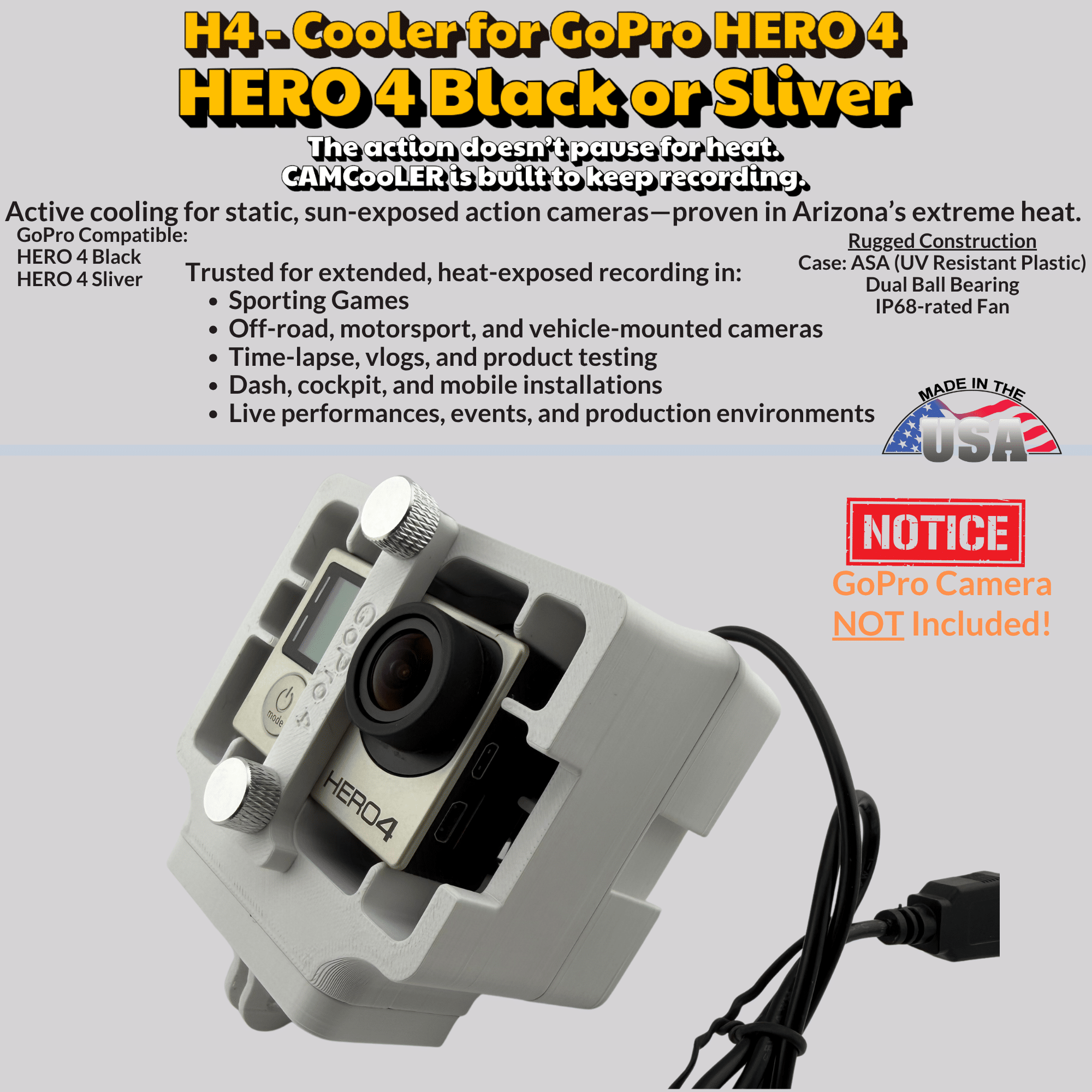 H4 - HERO 4 Black or Sliver - p1