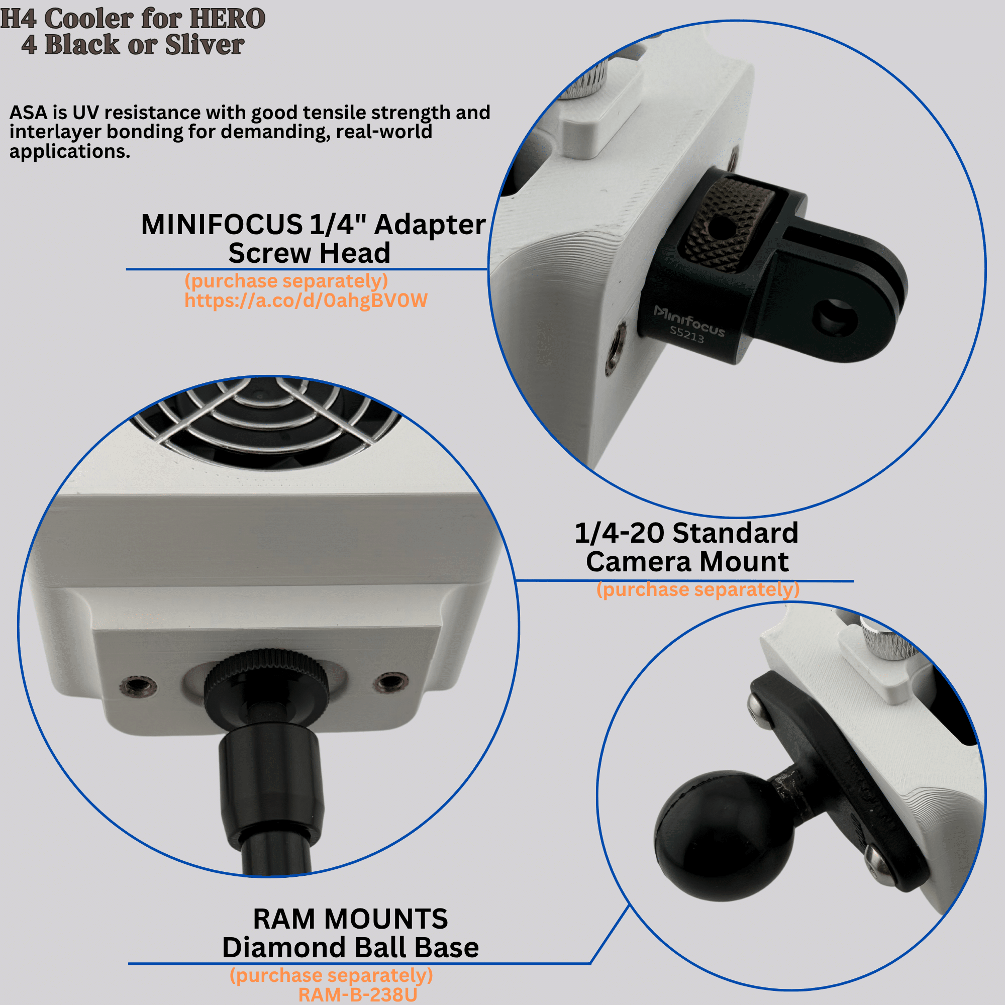 H4 - HERO 4 Black or Sliver - p3